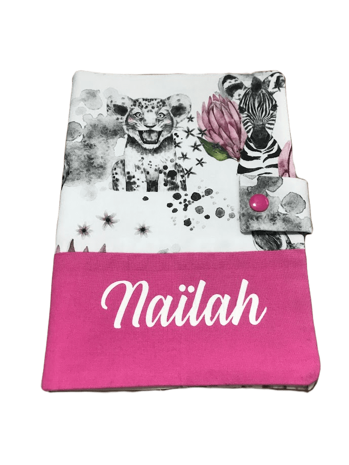 Protège carnet de santé floqué Naïlah Sophiacréas Callac
