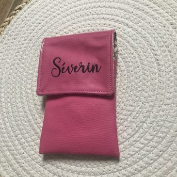 Pochette soignant personnalisée